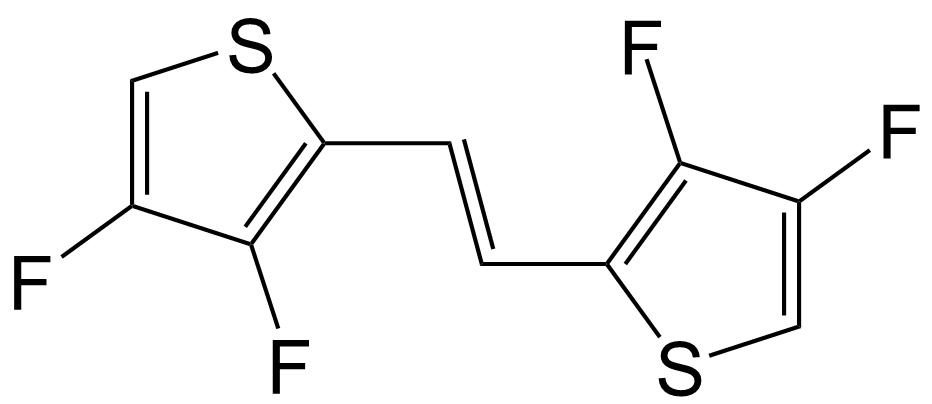 Thiophene, 2,2'-(1E)-1,2-ethenediylbis[3,4-difluoro-/1816974-28-3